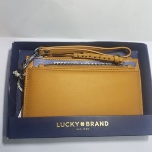 Lucky Brand Wristlet Clutch Removable Case